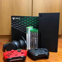 set completo xbox serie x piu giochi