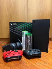 set completo xbox serie x piu giochi