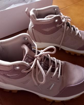 Scarponcini da donna rosa Swish Jeans taglia 39