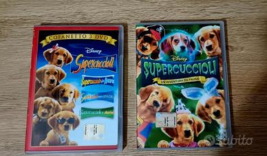 Supercuccioli cofanetto 3 Dvd+ Dvd singolo 
