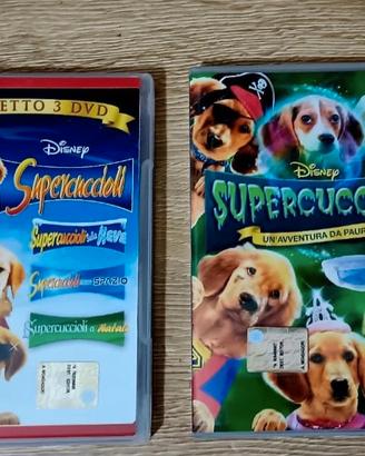 Supercuccioli cofanetto 3 Dvd+ Dvd singolo 