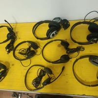 Stock 8 Cuffie da centralinista