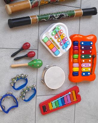 Strumenti musicali per bambini set 13 pezzi