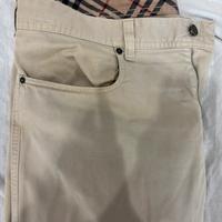pantaloni burberry
