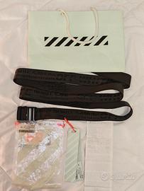 Cintura OFF-WHITE Nera originale 