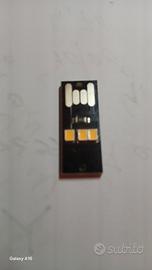 Mini Lampada Led USB portachiavi 