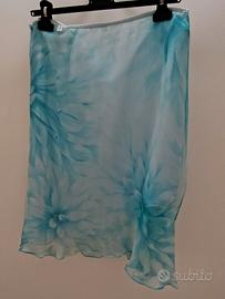 Gonna pura seta Antonio D'Errico, taglia 46.