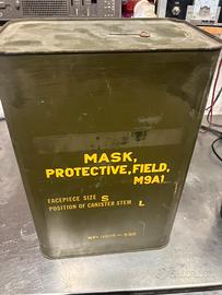 MASCHERA ANTI-GAS M9A1 U.S. ARMY NUOVA