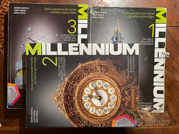 "Millennium", corso di storia, 3 volumi