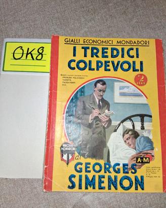 GIALLI ECONOMICI MONDADORI vintage anni 1934 1939
