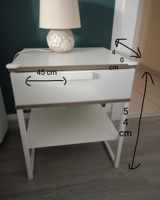 coppia di comodini ikea