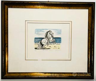 Giorgio De Chirico :  Il Cavallino Bianco. 