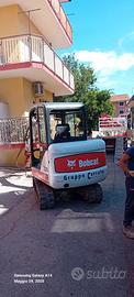 Miniescavatore bobcat 328