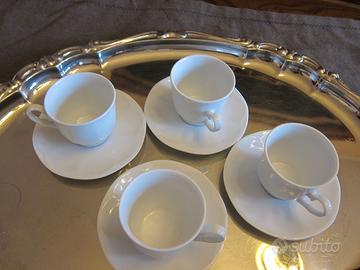 Tazzine caffè bianche