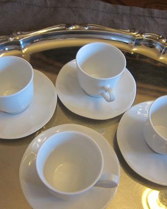Tazzine caffè bianche
