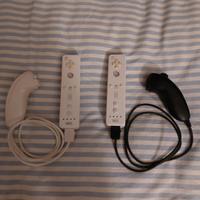 2 Wii Mote (controller) Nintendo Wii con 2 Nunchuk