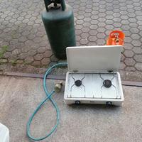 Bombola, fornello gas.