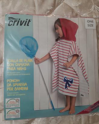 Poncho spiaggia bambino