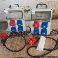 2 QUADRI ELETTRICI CON PULSANTE DI EMERGENZA