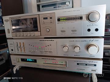 Marantz Vintage Serie Oro Piastra Cassette & Tuner