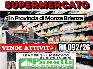 Nella provincia di Monza e Brianza SUPERMERCATO