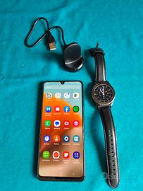 Sansung Galaxy A 32 e orologio Sansung Gear S2 