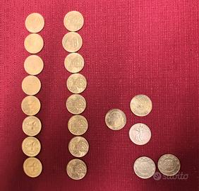 Monete da 200 Lire Italiane