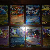 Lotto di 8 Carte Pokemon Ita Rare Mega Ex Holo