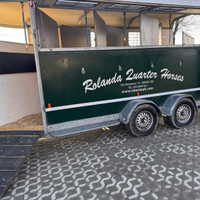 Trailer cavalli 4 posti con selleria