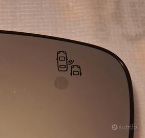 Vetro specchietto dx Renault 