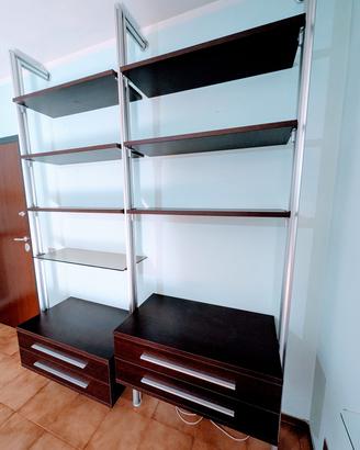 Liberia Calligaris a 2 moduli - Design elegante
