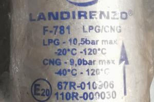 filtro GPL Landi Renzo F-781 LPG / CNG