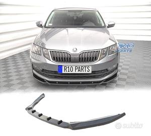 SPOILER LIP SKODA OCTAVIA 17-20 NERO LUCIDO