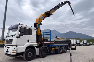 MAN TGA 35.480 GRU + CASSONE FISSO