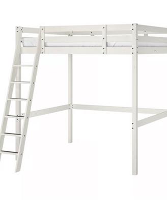 Letto a soppalco Ikea bianco