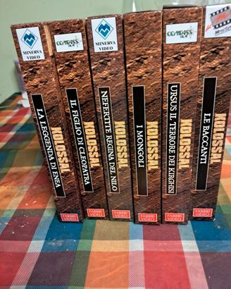 Lotto VHS Kolossal Fabbri