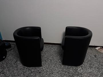 Poltroncine in simil pelle