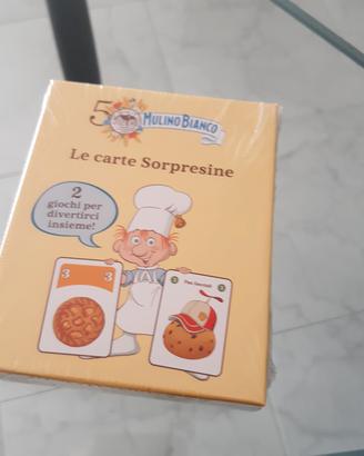 Le carte sorpresine Mulino Bianco 