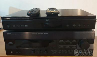 Amplificatore Yamaha + DVD YAMHA 