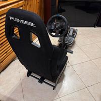 Playseat evolution+Logitech G923 PC/XBOX simracing