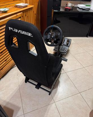Playseat evolution+Logitech G923 PC/XBOX simracing