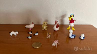 sculture artigianali in vetro soffiato di Murano