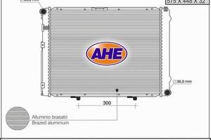Radiatore Motore Mercedes 190 W201 Bz 2015001103