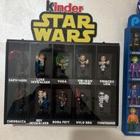 Collezione completa Star Wars Kinder + Espositore