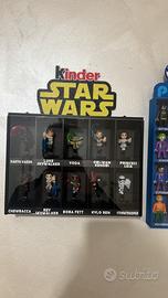 Collezione completa Star Wars Kinder + Espositore