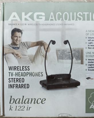 Base Cuffia x Tv AKG acoustics Balance K 122 IR