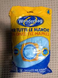 8 Sacchetti universali Wonderbag per aspirapolvere