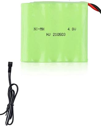 Batteria NiMH 4.8V 1200mAh con USB per Auto RC