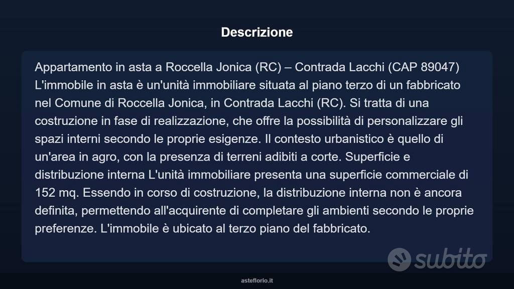 Appartamento – Roccella Ionica, Reggio Calabria - Vista 4