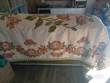 pesante coperta matrimoniale in velluto 